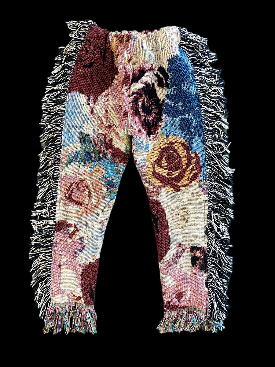 Kids Floral Blanket Pants Savage Statement