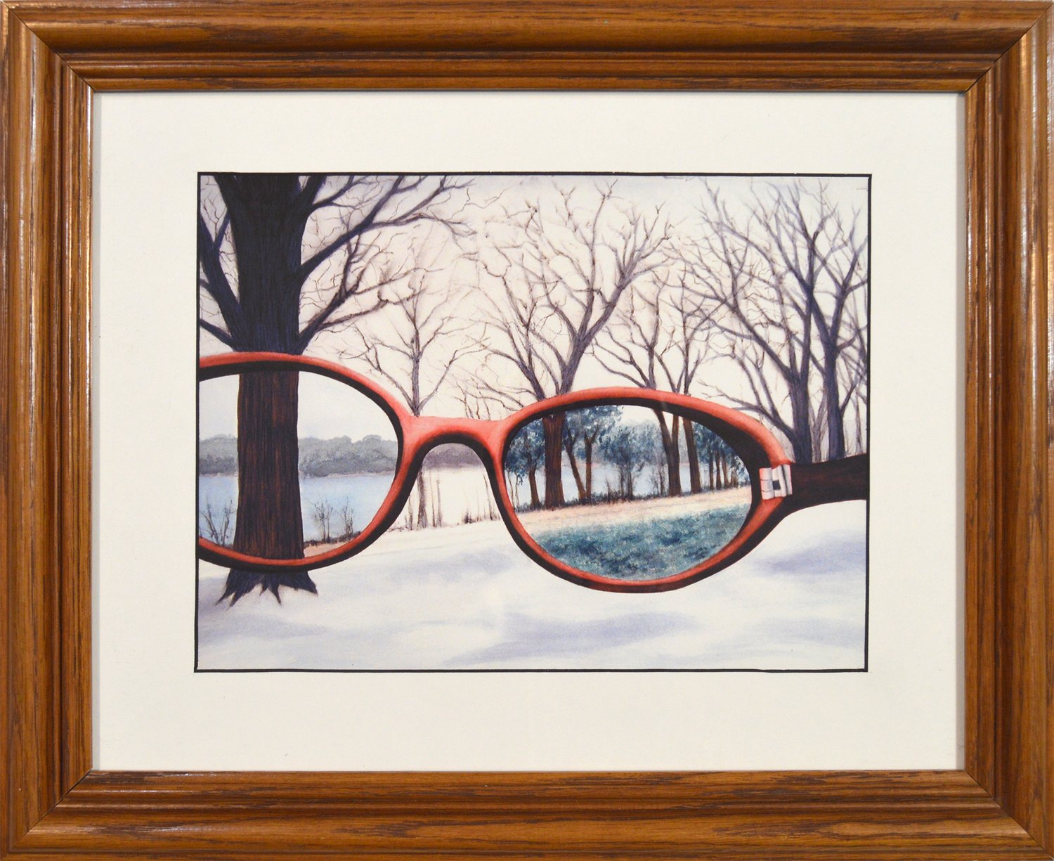Ideal Glasses, Framed Print