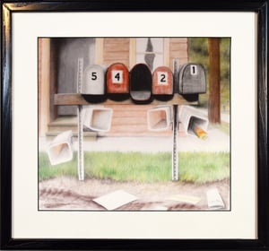 Truth - print, framed