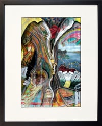 Image 2 of Struggle - print, framed