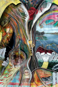 Image 1 of Struggle - print, framed