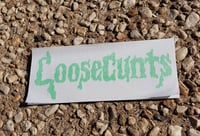Image 1 of LooseCunts/Goosebumps 170mm Wide DIE CUT Sticker