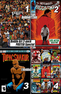 Image 1 of Beddo Art 2-Pack POSTER Special