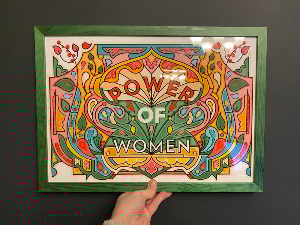 Power Of Women - A3 Print - International Women's Day