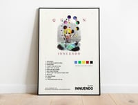 Image 1 of Queen - Innuendo, Freddie Mercury Album Cover Poster