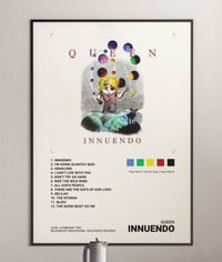 Image 4 of Queen - Innuendo, Freddie Mercury Album Cover Poster
