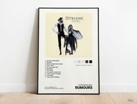 Image 1 of Fleetwood Mac - Rumours, Album Cover Poster Print
