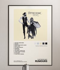 Image 4 of Fleetwood Mac - Rumours, Album Cover Poster Print