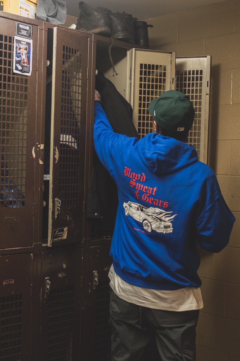 Image of Blood Sweat & Gears Hoodie