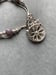 Image of Floral T Bar Bracelet with semi precious beads 