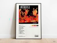 Image 1 of Metallica - Load, Album Cover Poster Print