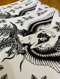 Image 1 of Lady w/ Dragon - Print