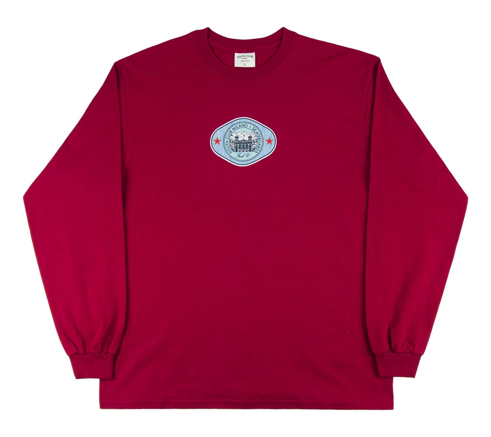 Image of Team L/S Tee / Cherry Red