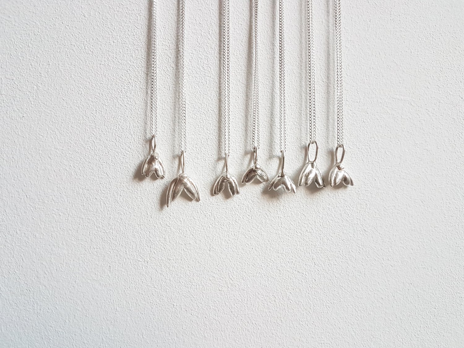 Image of Silver Clitoris Pendant Necklace