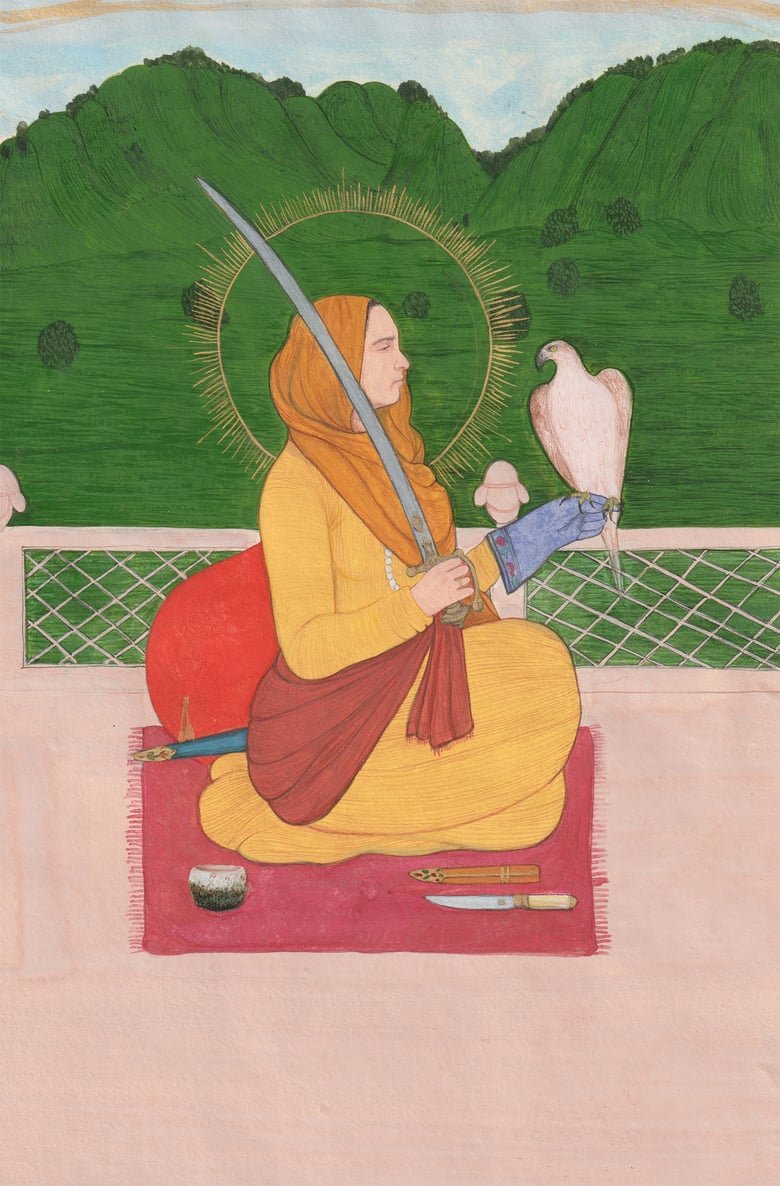 Image of Fine art print - Mata Sahib Deva - A4
