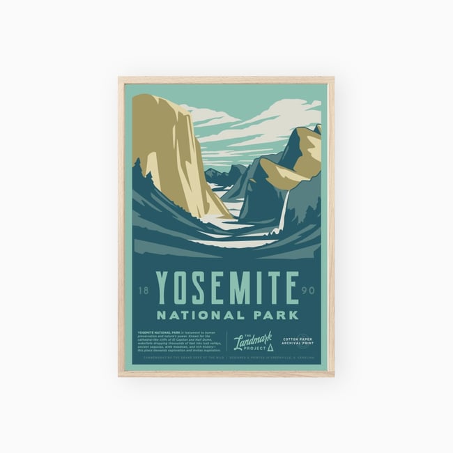 Yosemite National Park - 12x16 Poster