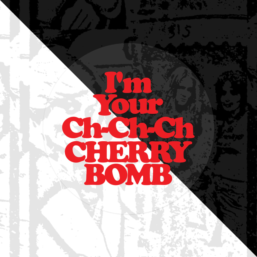Cherry Bomb Transparent Sticker 