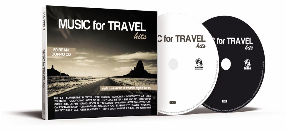 ATL 1006-2 // MUSIC FOR TRAVEL HITS (DOPPIO CD COMPILATION)