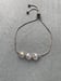 Image of Crystal Bead Drawstring Bracelet 