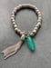 Image of Chunky Matt Silver Bead Bracelet 