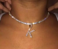 Initial Letter Necklace