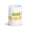 LOVE NEVER DIES Mug White