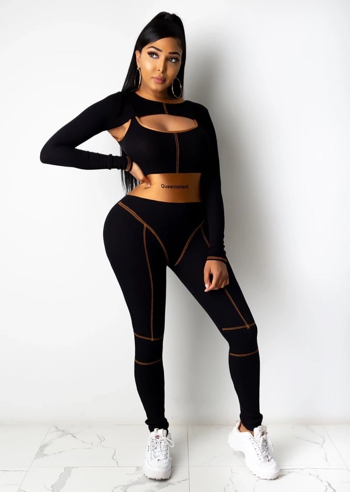Image of Queen Is Back Jumpsuit 