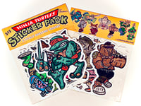 Image 1 of Ninja Turtles Sticker Pack
