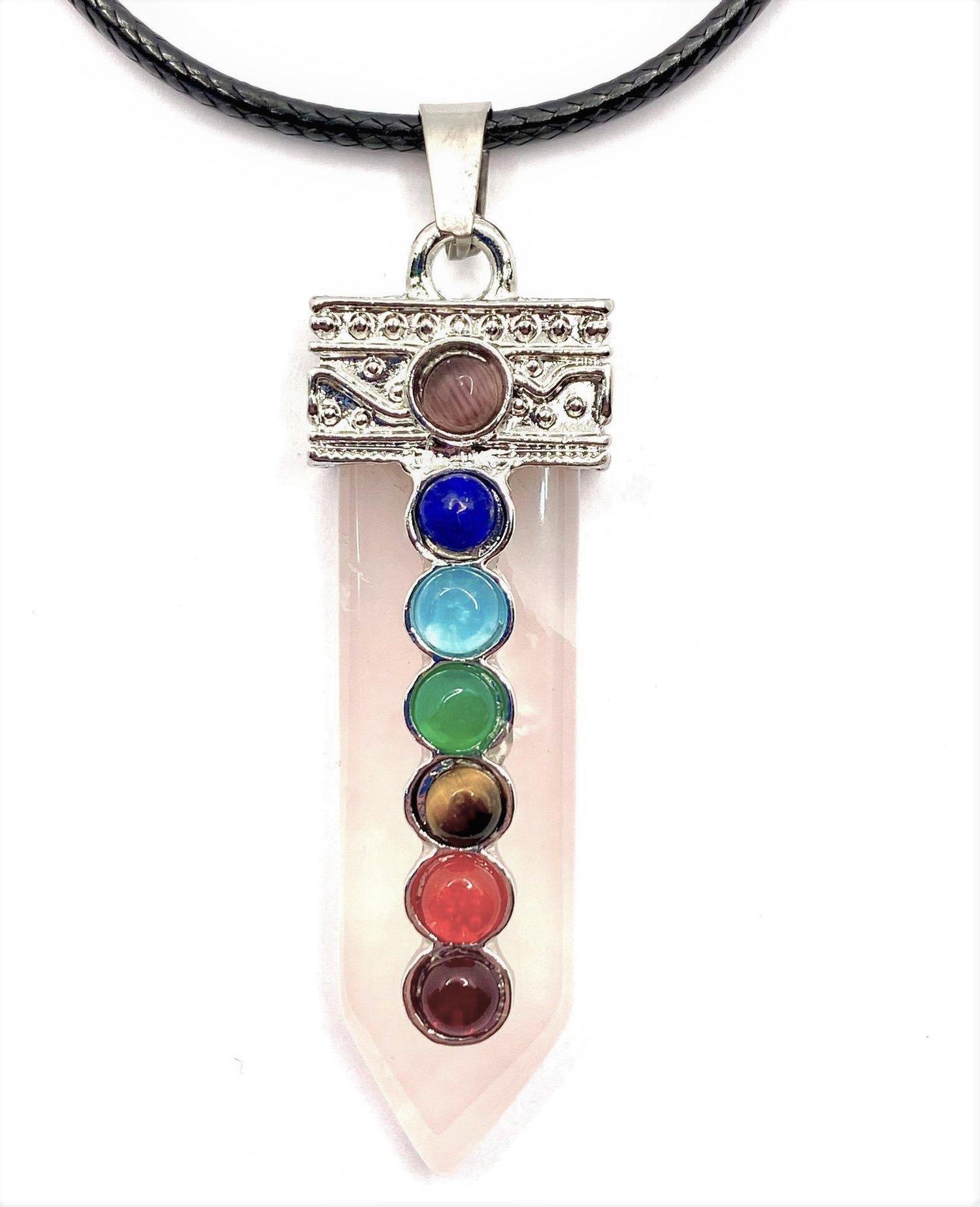 7 Chakras Necklace Gold - Gypsy Belles