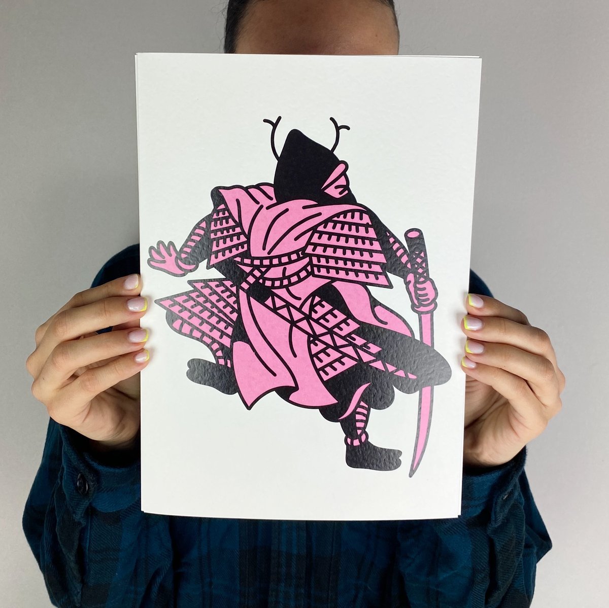 Image of ON SALE- PACK OF PRINTS SAMURAIS