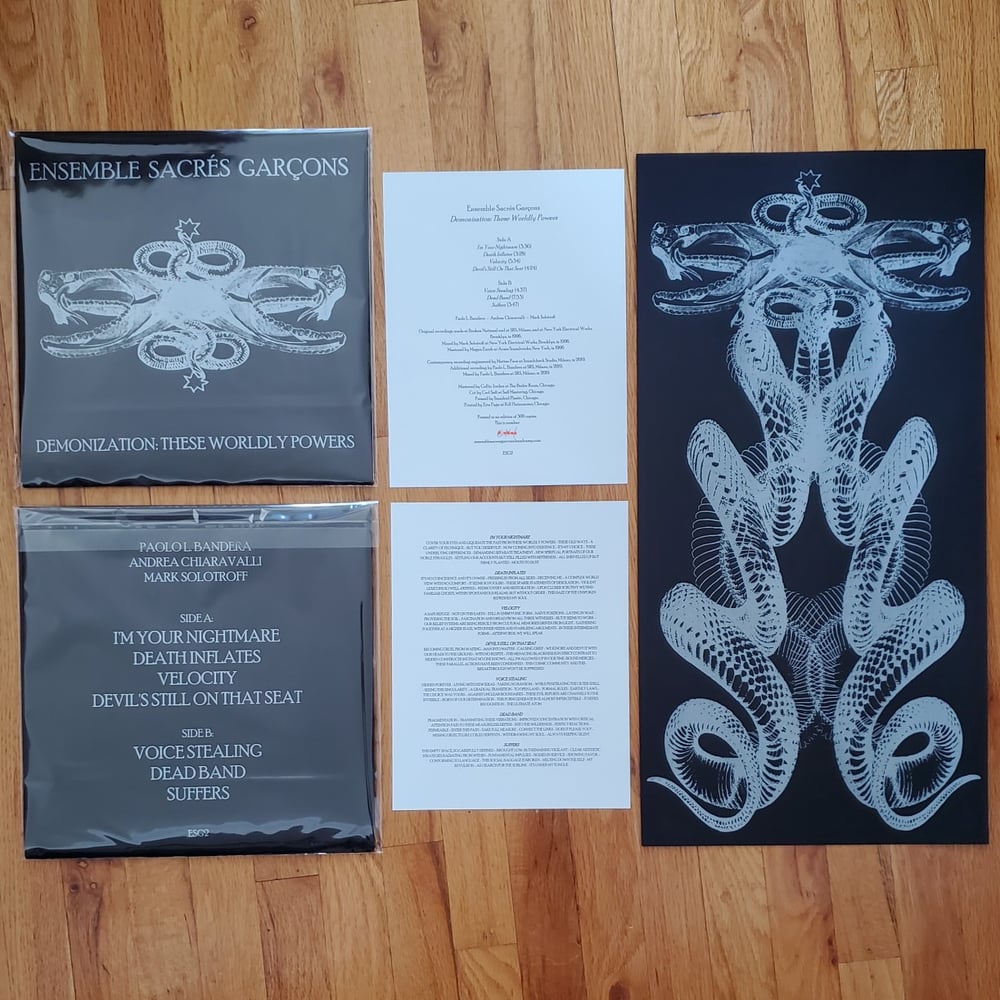 Ensemble Sacrés Garçons “Demonization: These Worldly Powers” LP