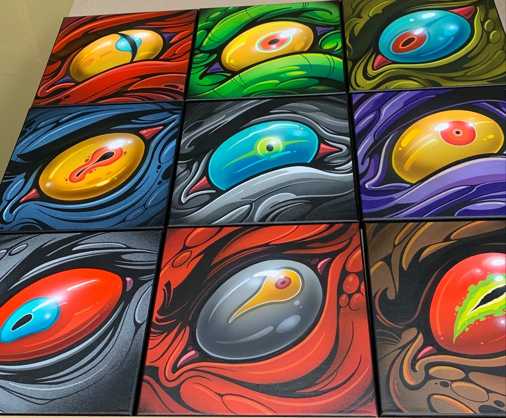 Image of 10x10 Eyes - “9 Eyes” series