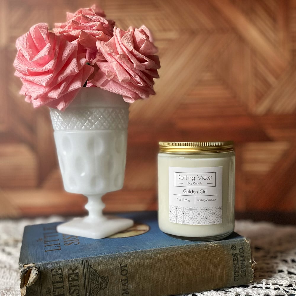 Golden Girl Soy Candle 
