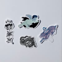 @jaycrosbytattoo Glossy Stickers