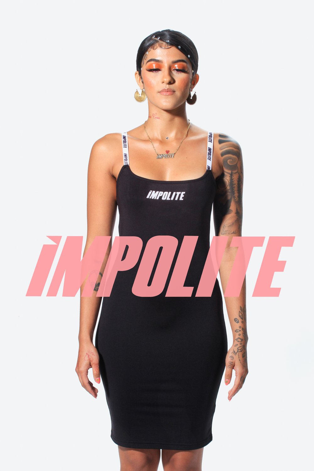 Image of iMPOLITE - "iRIS" Dress" - (Black)