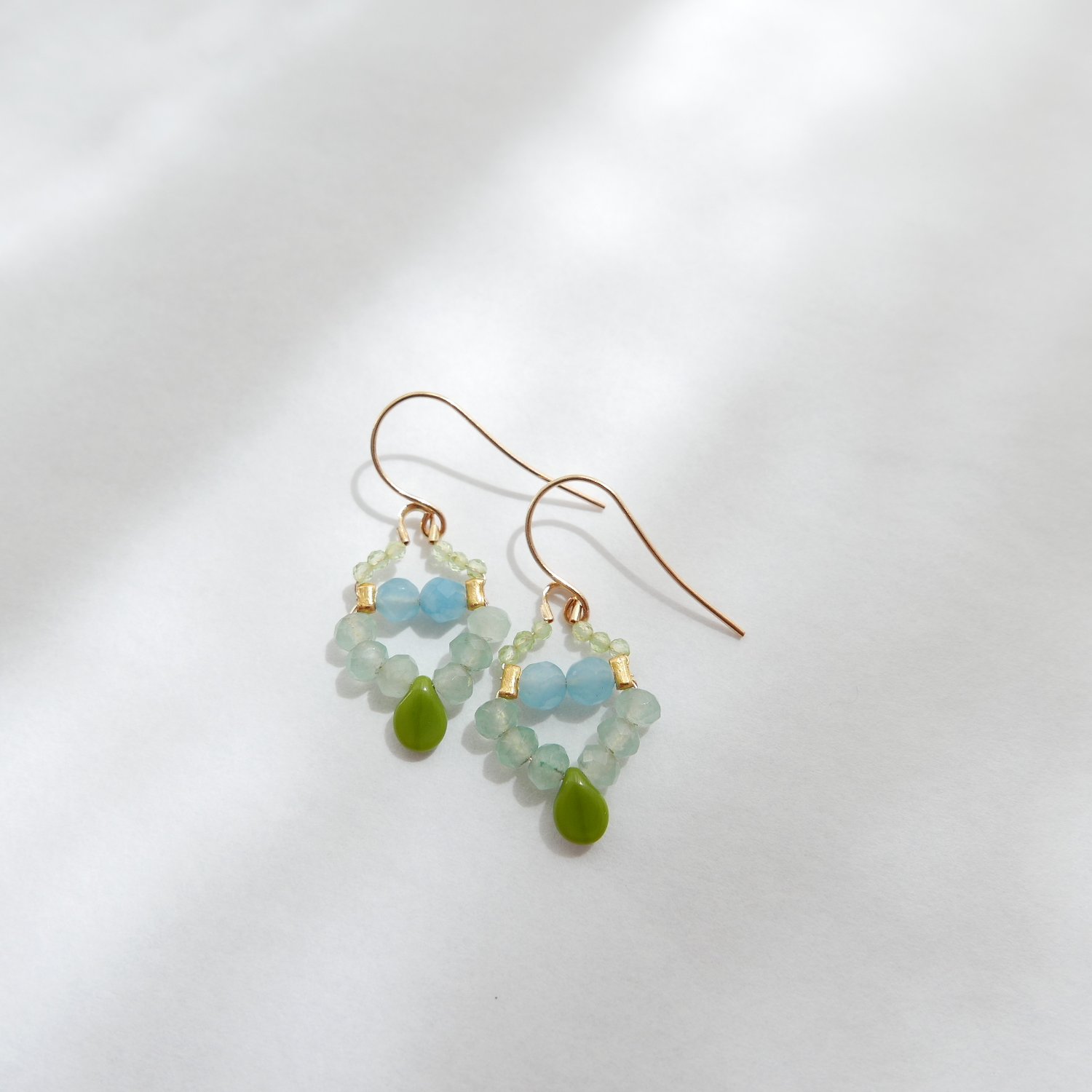 Image of Nova Earrings - Sage