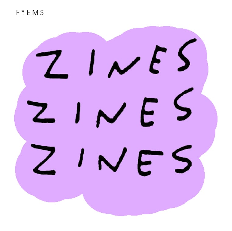 Image of Zines sticker