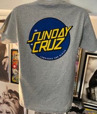 Image 1 of 4 Color SUNDAY CRUZ TEE (Lt Grey) 