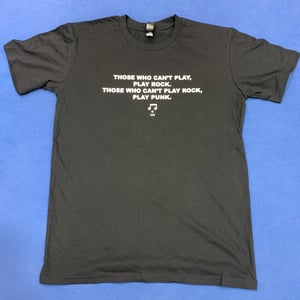 Image of The Deadbeats We Play Punk T-Shirt