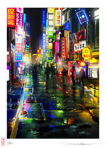 Image of 'Shinjuku' - Limited edition print