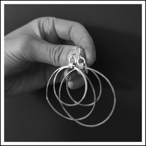 Image of Organic Copper Hoops