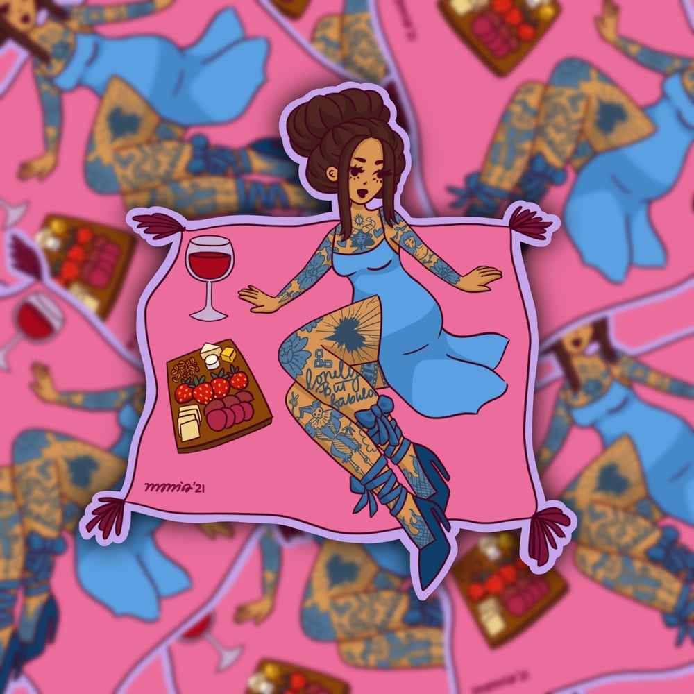 Image of Hot Girl Vinyl Sticker Bundle