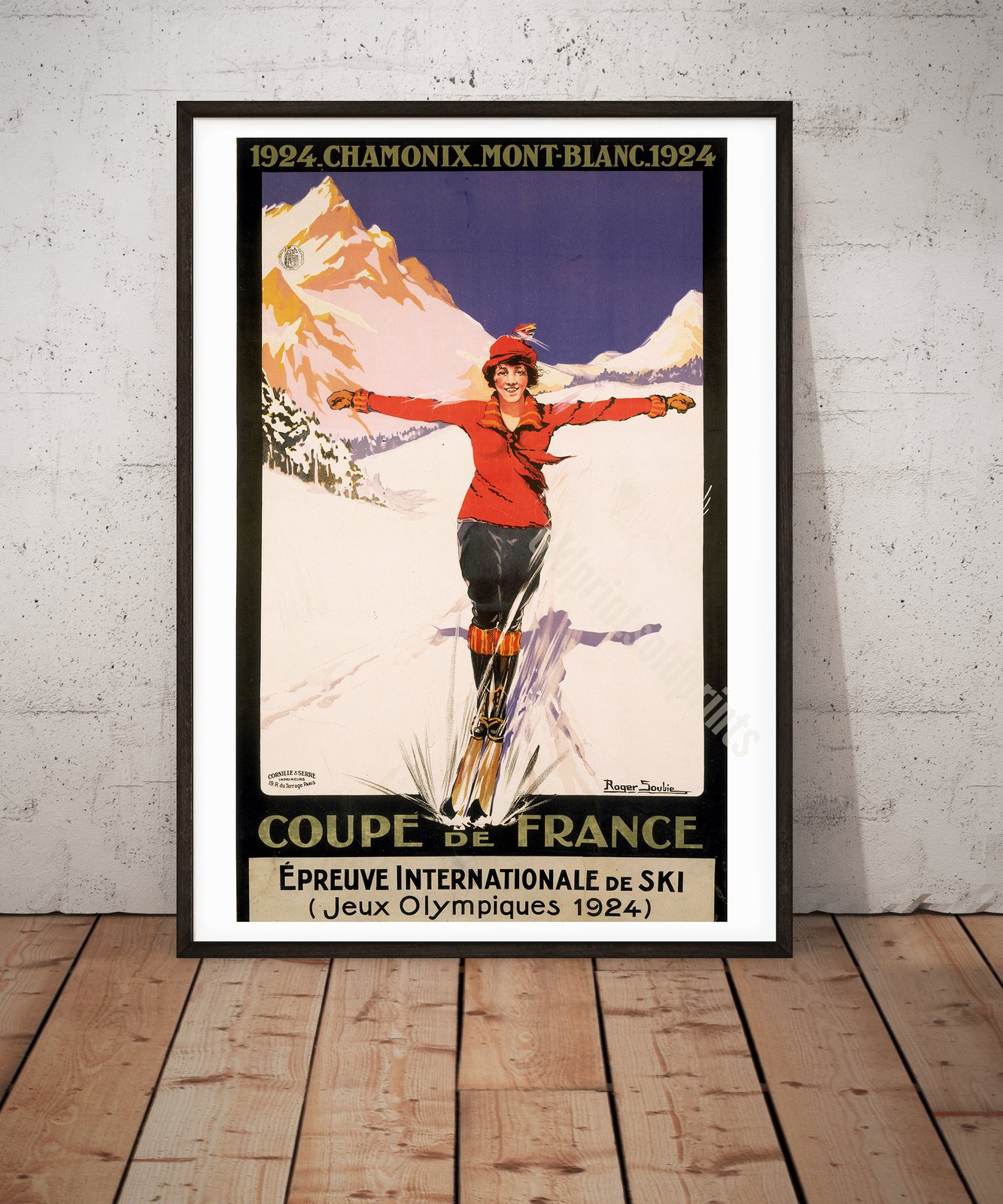 Coupe de France | Roger Soubie | 1923 | Wall Art Print | Vintage