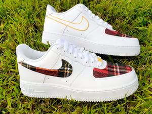 Red Plaid Air Force 1