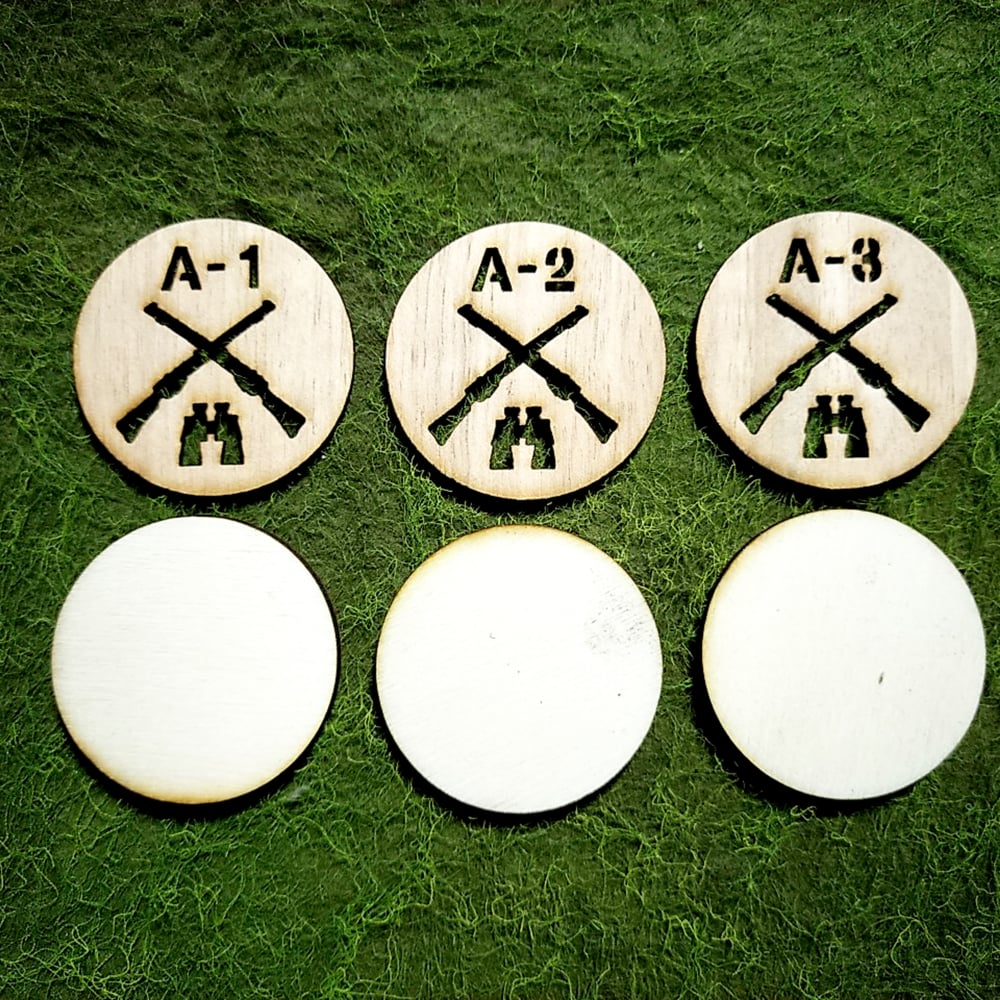 O Group combat patrol markers