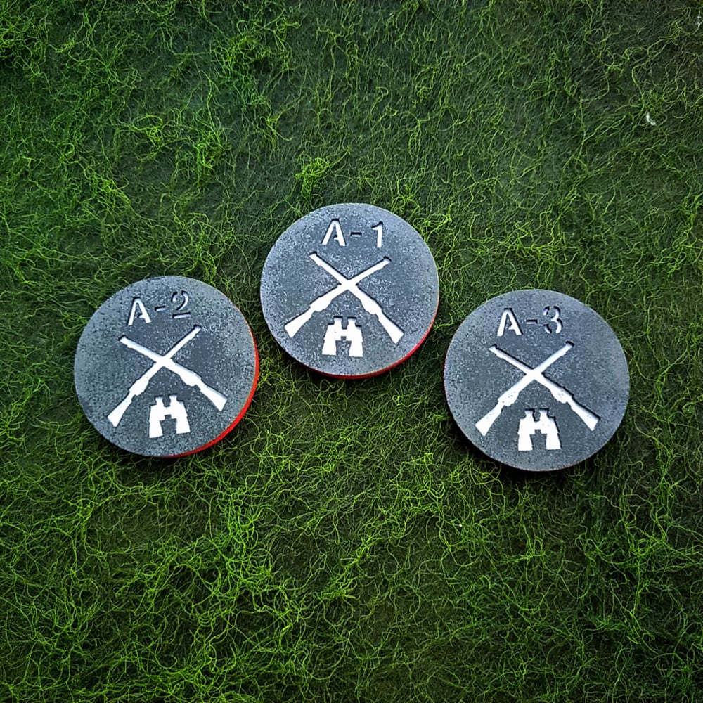 O Group combat patrol markers