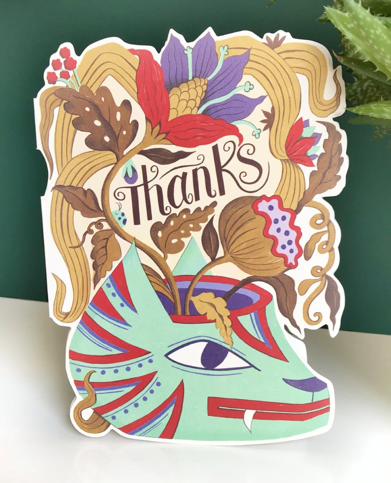 Image of Thanks card