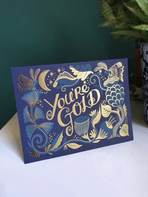 Image of You're Gold Card