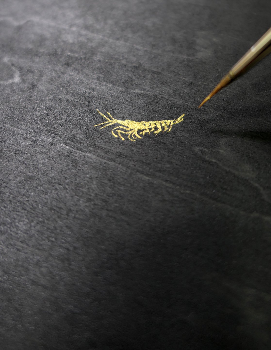 Gold Dragon- Arowana Mermaid Original Painting
