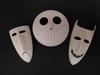 Lock, Shock and Barrel Oogie Boogie MINI Kids Masks, Nightmare Before Christmas, DIY resin kit